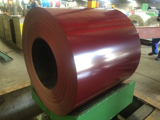 Acciaio galvanizzato preverniciato Tutti i colori RAL PPGI PPGL Coil di acciaio con certificazione ISO9001 Clienti campioni colore
