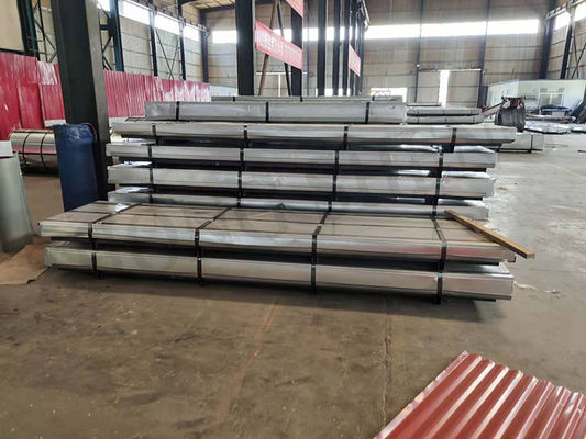 Tetti in lamiera galvanizzata di spessore di 0,8 mm per strutture resistenti e resistenti