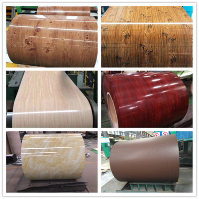ASTM Standard Prepintato Galvanizzato PPGI PPGL Roll Color Coated Steel Coil for Roofing Sheet Sirm Certified