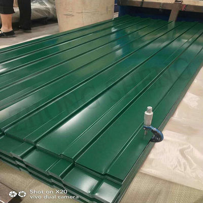 Z10-Z29 Rivestimento RAl3002 0,32 mm 0,35 mm PPGI lamiere di copertura in metallo PPGI corrugato per le vostre esigenze