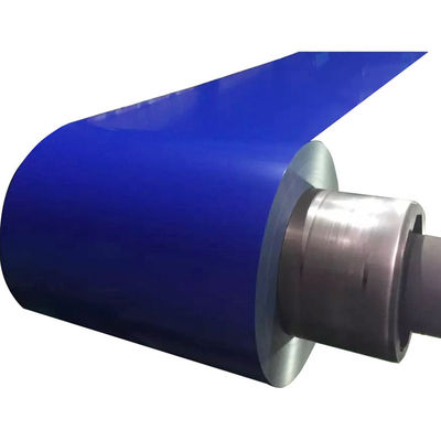 600-1250 mm Larghezza PPGI personalizzata bobina di acciaio rivestita a colori 0,4 mm bobina di acciaio galvanizzato pre-tinto PPGI con rivestimento Z30-Z40