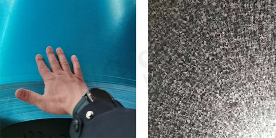 Full Hard 55% Contenuto di alluminio bobina di alucinco bobina GL bobina di acciaio galvalume immerso a caldo bobina per applicazioni industriali