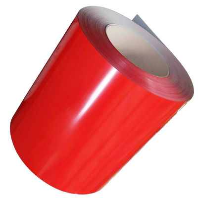 Fogli di copertura metallica Materiali da costruzione Durezza media RAL Colore 0,4 mm 0,5 mm Spessore bobine PPGI Color Coated Steel Coil