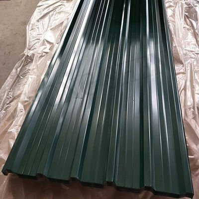 Z30-275g Rivestimento di zinco 26 28 30 Gauge Preverniciato Galvanizzato PPGI Ferro Rivestimento di tetto ondulato per il vostro progetto