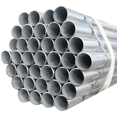 Tubo di acciaio galvanizzato A53 di spessore 4 mm, di forma rotonda e 4 Schedule 10