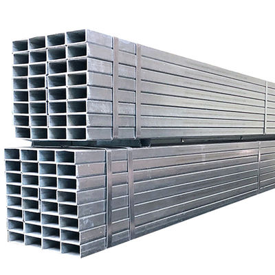 Tubo di acciaio rotondo galvanizzato a caldo per sezioni di costruzione Forma quadrata GB/T 13793-2001 Standard
