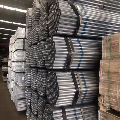 API 5L tubo di acciaio rotondo galvanizzato a caldo con spessore di 0,45 mm e tolleranza di 0,35 mm lunghezza 1-6m