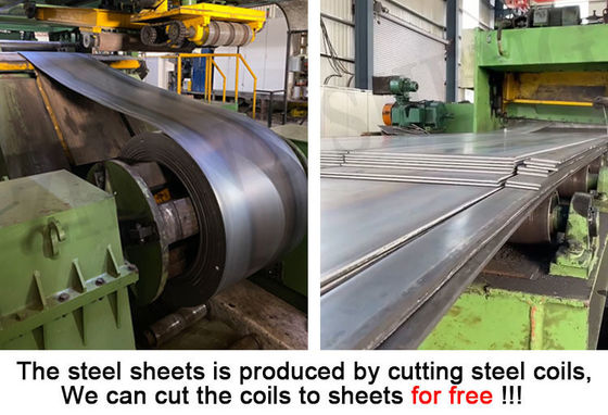 Dimensione personalizzata Q235 bobina di acciaio caldo laminato HRC 4mm 6mm 8mm per la resistenza Servizio di lavorazione della piastra di acciaio