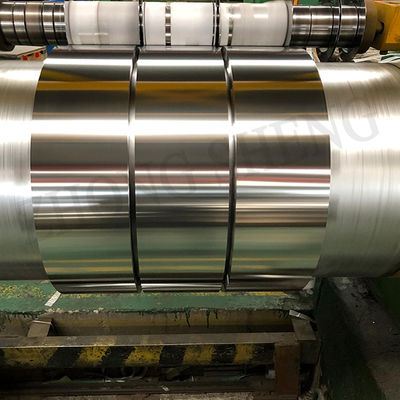 Coil in acciaio inossidabile ad alta resistenza 2b 304 316 con lunghezza e spessore personalizzati da 0,1-300 mm