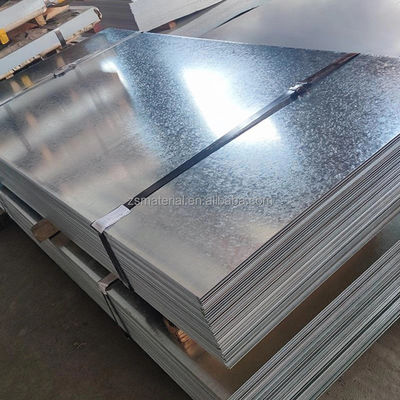 0.2mm 0,4mm Spessore Piastra di bobina di acciaio galvanizzato ASTM A36 con spangolo regolare DX51D Z/SGCC/DC01 Z/DC51D Z Grade