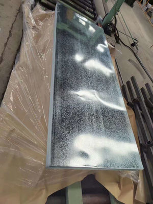 0.2mm 0,4mm Spessore Piastra di bobina di acciaio galvanizzato ASTM A36 con spangolo regolare DX51D Z/SGCC/DC01 Z/DC51D Z Grade