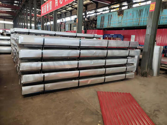 600-1500mm Larghezza Zinc IBR GI Piastra galvanizzata con spessore di 0,6 mm e opzione di personalizzazione del logo