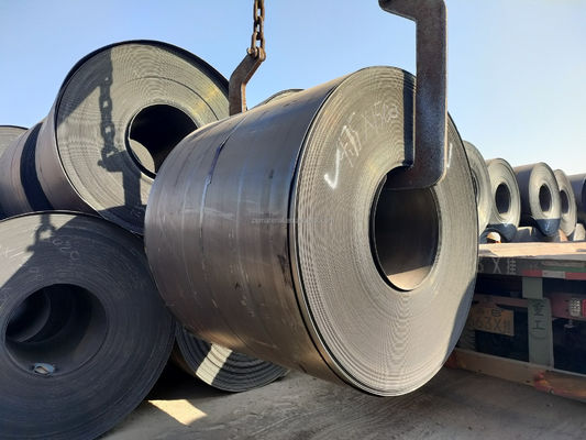 GS Certificato A36 ASTM A283 SAE 1006 Acciaio caldo Carbon 1.2*1250mm HRC bobina di acciaio laminato a caldo con standard e certificato GS