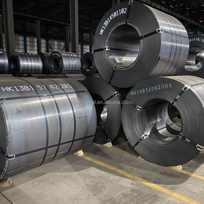 Dimensione personalizzata A36 SS400 S235JR S355J2 laminato a caldo MS Mild Steel Sheet Coils Carbon Steel Coils per FOB CIF CFR Term
