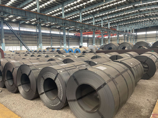 Dimensione personalizzata S235JR HRC ms bobina di acciaio ASTM A36 ferro a basso tenore di carbonio Q345 bobina di acciaio laminata a caldo per applicazioni strutturali