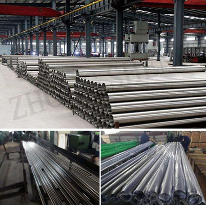 304 201 316 8K 2B 2D Pipe in acciaio inossidabile senza saldatura lucidatura superficiale con spessore di 0,8-12,75 mm e rivestimento galvanizzato