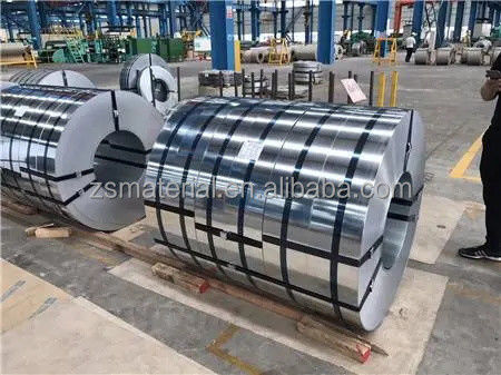 Decoiling SGCC DX51D bobine di acciaio galvanizzato con superficie oliata e servizio di lavorazione in spessore 2,5 mm 2,8 mm 3,0 mm
