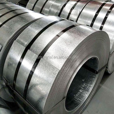 Decoiling SGCC DX51D bobine di acciaio galvanizzato con superficie oliata e servizio di lavorazione in spessore 2,5 mm 2,8 mm 3,0 mm