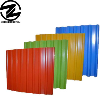 Pannelli sandwich RAL 9029 5012 9016 1014 Acciaio galvanizzato pre-tinto SGCC/SGCH/JIS/DX corrugato per le vostre esigenze di copertura