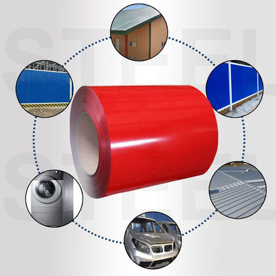Larghezza 100-1250 mm Dx51d bobina/foglio di acciaio galvanizzato Ppgi pre-stampato con tolleranza ± 1% o come richiesto dal cliente