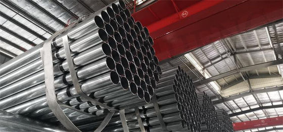 Tubo galvanizzato a parete spessa per la fabbricazione 2.5 mm e 2.8 mm Spessore 10 ft Lunghezza Materiale galvanizzato