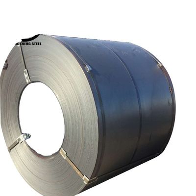Materiale da costruzione a basso tenore di carbonio A36 ferro nero ASTM HRC Q195 Q235B bobina di acciaio al carbonio con spessore di 2,0-3,5 mm laminata a caldo