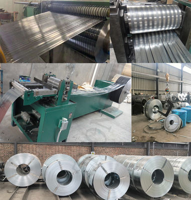 Nastro d'acciaio galvanizzato rivestito di zinco DX51D Z30-Z275 Spangle piccolo immerso a caldo