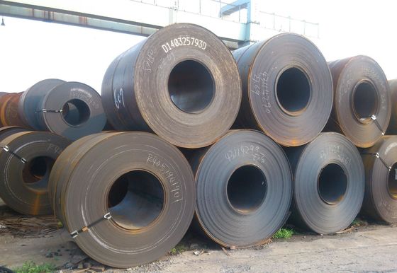 A36 Q235 Q345 S235jr Nero Acciaio basso e tenero Ms bobina Yehui HRC bobina di acciaio al carbonio laminata a caldo per campione larghezza 1501-2000MM