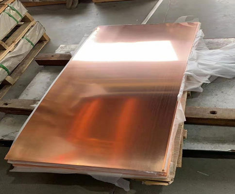 99% Cu Saldatura 0,05 mm-1 mm Spessore 4x8 lamiere di rame con servizio di lavorazione e conveniente