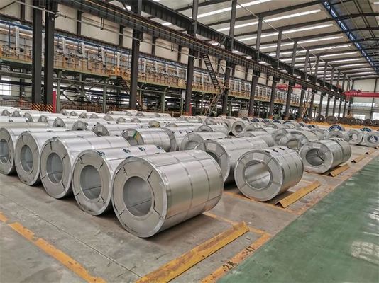 Lunghezza secondo le esigenze del cliente Coil/foglio/piastra di acciaio galvanizzato con finitura galvanizzata a caldo