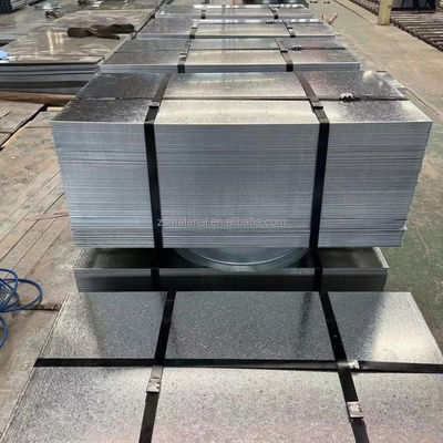 Regolare grande spangolo zinco rivestito di ferro galvanizzato rotolato per la carta di metallo galvanizzato di seconda mano