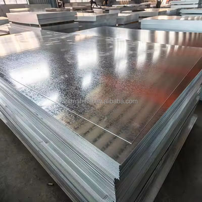 Piastra di acciaio galvanizzato a caldo di 5 mm di spessore con standard JIS/BS/EN/ASTM e tutti i colori RAL per applicazioni ad alta temperatura