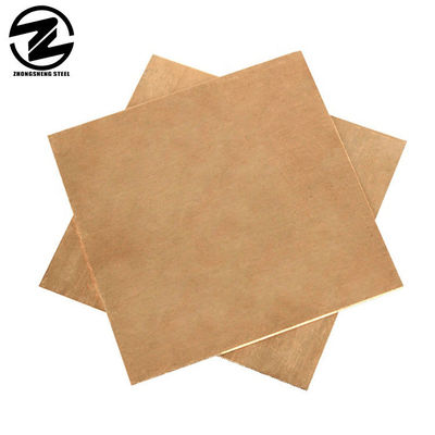 Carta di rame rosso 4ft x 8ft Non legata 99% Cu Copper Clad Laminated Sheet CCL 3mm per applicazioni aerospaziali
