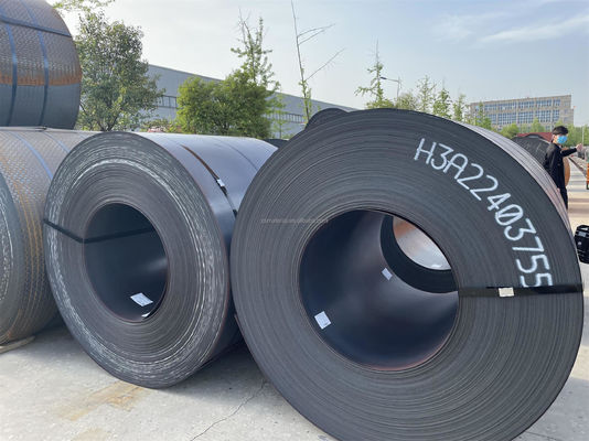 Apparecchiatura bobina di acciaio al carbonio laminata a caldo Q235B S235JR da 0,8 mm a 20 mm per la tecnologia dell'industria edilizia
