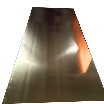 Superficie lucidata 0,5 mm lamiera rivestita di rame per schede PCB vendita catodo di rame 3 mm ottone 4x8 lamiera