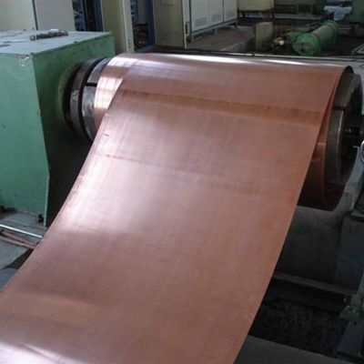 Forza C12200 lamiera di rame con servizio di lavorazione per foratura e 217-275 MPa resistenza finale