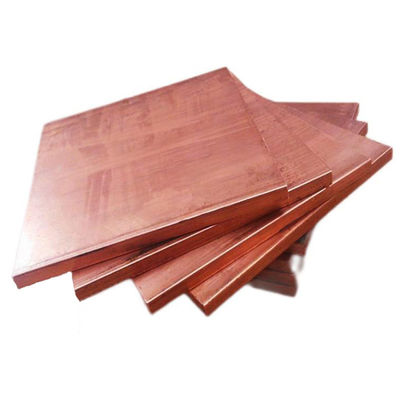 Placca di rame piatta in ottone per rottami Placche di rame larghezza personalizzabile e design robusto