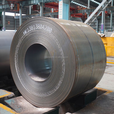 Acciaio di grado BS Standard bobina di acciaio al carbonio laminato a caldo ASTM A36 Q235 S235jr Q345B con superficie nera