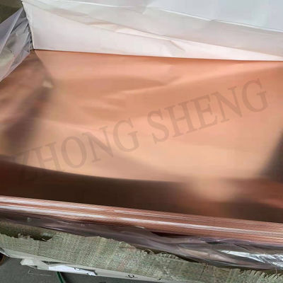 Piastra di rame di Singapore per la messa a terra e la messa a terra 20 mm Spessore 1,5 mm 2,0 mm 2,5 mm 3,0 mm Larghezza 50 mm-2500 mm o come richiesto