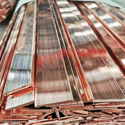 Piastra di rame di Singapore per la messa a terra e la messa a terra 20 mm Spessore 1,5 mm 2,0 mm 2,5 mm 3,0 mm Larghezza 50 mm-2500 mm o come richiesto