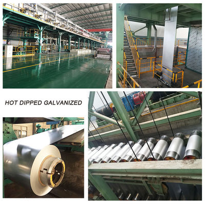 S350GD 1.95 x 1219mm Zero Spangle Zinc GI Galvanizzato Coil di acciaio con capacità di lavorazione di piegatura e Z181-Z275 rivestimento