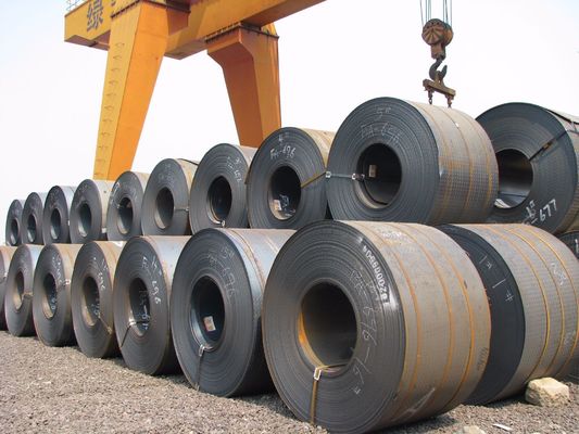 Diretto da 0,8 mm 1,2 mm 1,5 mm bobina di acciaio a strisce laminata a caldo per il servizio di lavorazione del taglio SS400 Q235B S235JR