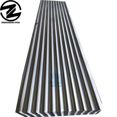 Tecnica a base di laminatura a freddo Placca metallica galvanizzata rivestita in PVC per la fabbricazione e materiale da costruzione in acciaio ondulato