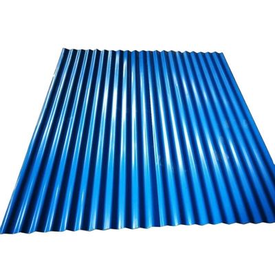PVOC certificato Ppgi lamiera ondulata di metallo 28 calibro 0,5 mm 2FTX 8FT lamiere di tetto di zinco laminate a freddo lamiera con spangolo zero