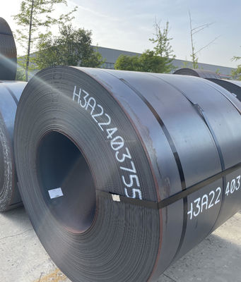 Tecnologia laminato a freddo Lunghezza su richiesta S235jr HR Carbon Iron Coil Hot Rolled Steel Coils ASTM A36 MS Carbon