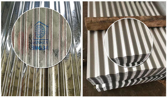 Piastrelle di copertura 26 calibro 22 calibro 1,2 mm Spessore lamiera galvanizzata lamiera di copertura metallica con certificato SASO