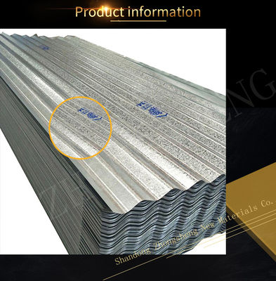 0.25mm-0.45mm Spessore lamiera galvanizzata 16 piedi di lunghezza di grado DX51D per la produzione e la durata