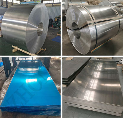 1.0mm 1.2mm 1.5mm Spessore 5052 5000 1060 bobina di alluminio con servizio di taglio e standard ASTM