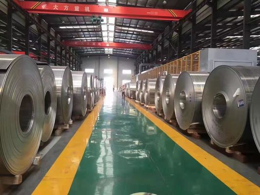 Servizio di lavorazione a foratura Coil di alluminio medio duro di 0,12 mm 0,15 mm 0,18 mm Spessore per Q195 Q235 5005 5052 3003