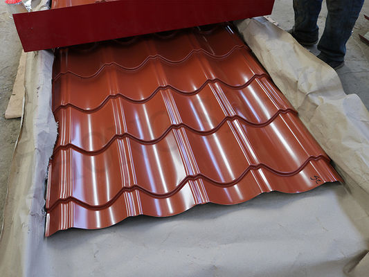 8 piedi di lamiera ondulata di zinco per tetti per edifici rivestimento di prima 8-30/5-30um Servizio di piegatura incluso